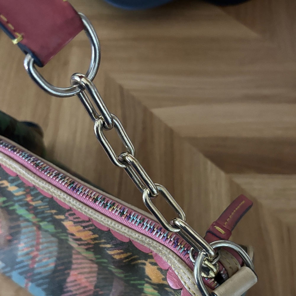 Y2K Dooney & Bourke Plaid Shoulder Bag - Picture 8 of 14